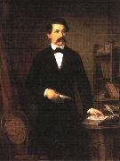 Portrait of Janos Arany Miklos Barabas